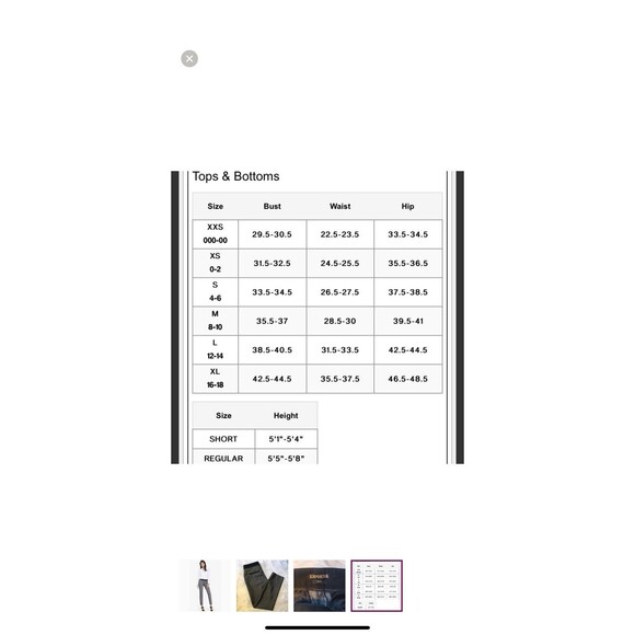 Express Editor Women's Gray Ankle Pants - Picture 7 of 7